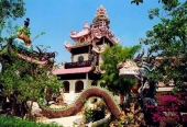 Linh Phuoc Pogoda in Da Lat City
